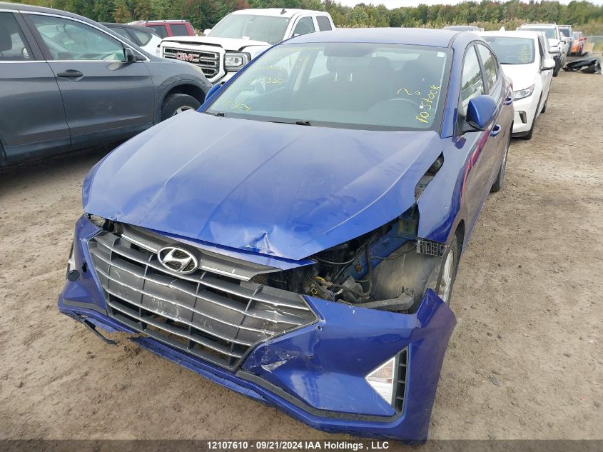 2019 Hyundai Elantra Sel/Value/Limited VIN: KMHD84LF8KU852850 Lot: 12107610