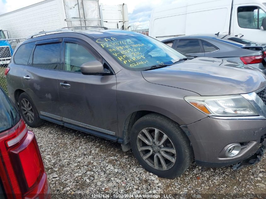 2014 Nissan Pathfinder VIN: 5N1AR2MM6EC632327 Lot: 12107626