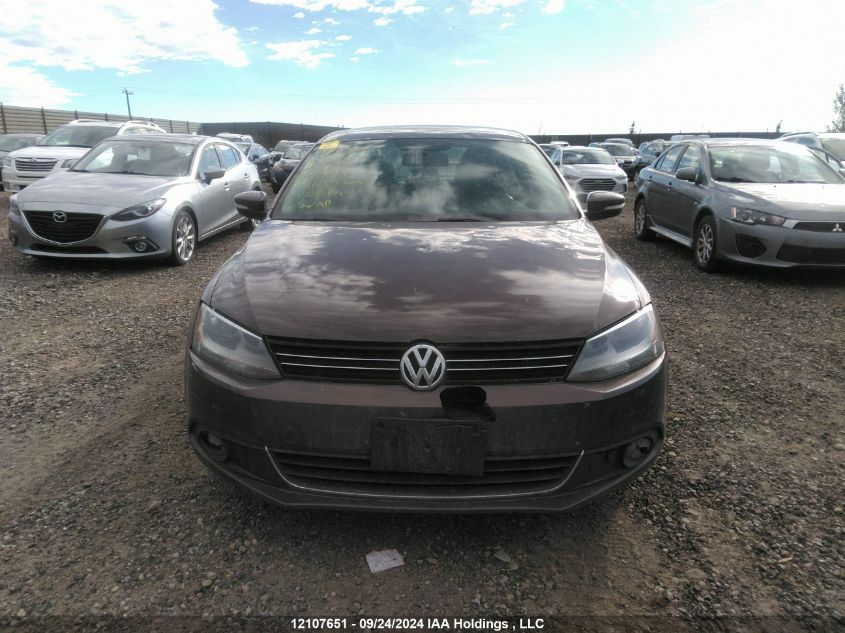 2012 Volkswagen Jetta Se VIN: 3VWDX7AJ5CM351921 Lot: 12107651