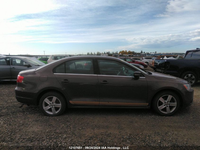 2012 Volkswagen Jetta Se VIN: 3VWDX7AJ5CM351921 Lot: 12107651