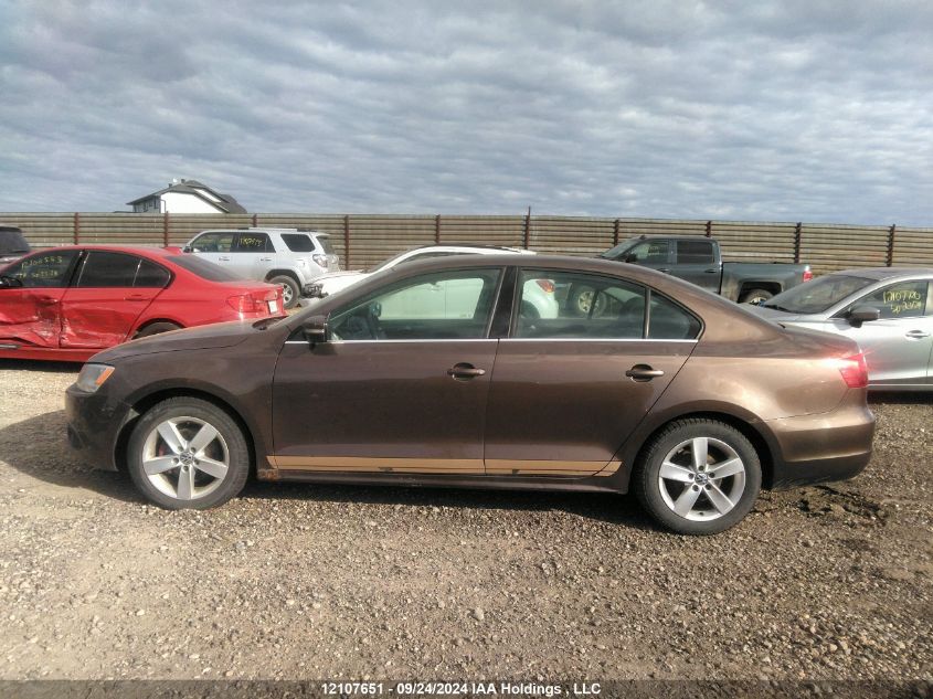 2012 Volkswagen Jetta Se VIN: 3VWDX7AJ5CM351921 Lot: 12107651