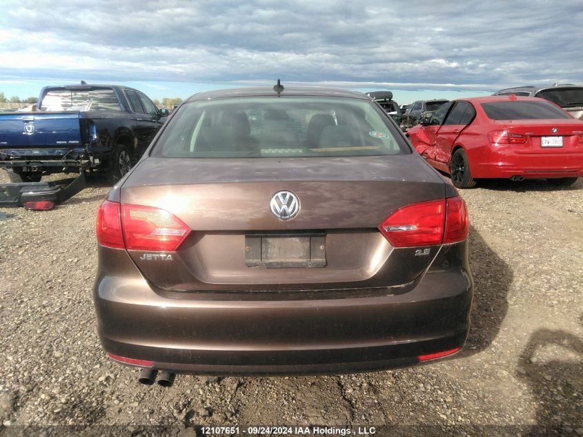 2012 Volkswagen Jetta Se VIN: 3VWDX7AJ5CM351921 Lot: 12107651