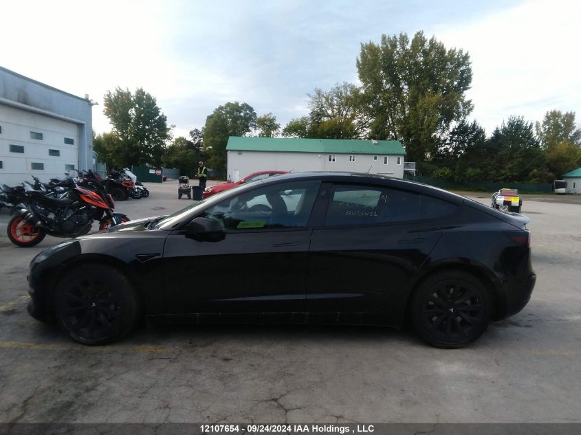 2022 Tesla Model 3 VIN: 5YJ3E1EA7NF316753 Lot: 12107654