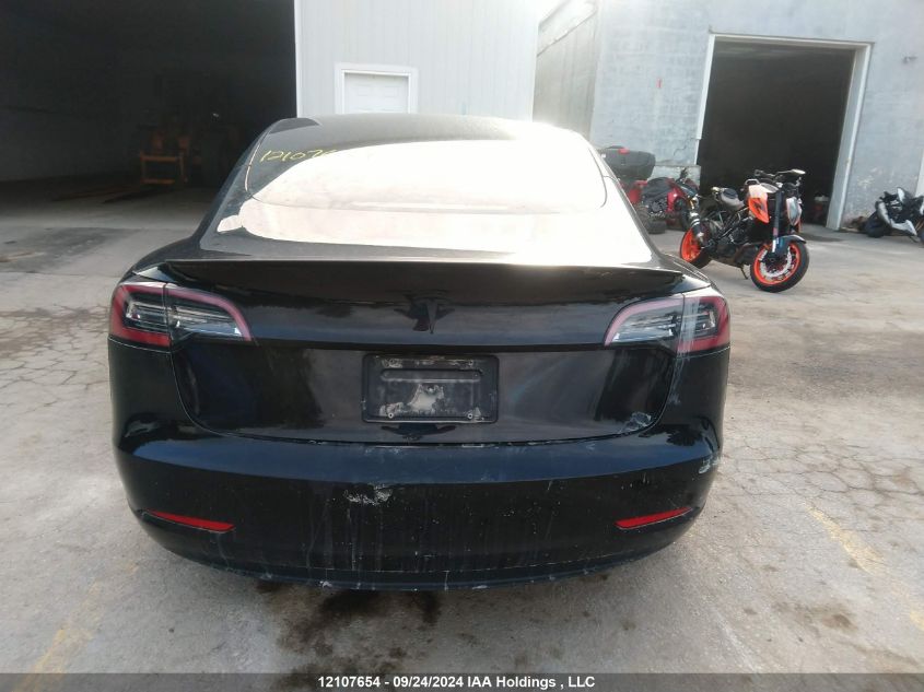 2022 Tesla Model 3 VIN: 5YJ3E1EA7NF316753 Lot: 12107654