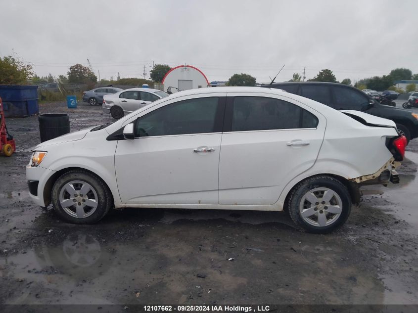 2012 Chevrolet Sonic VIN: 1G1JC5EH7C4207028 Lot: 12107662