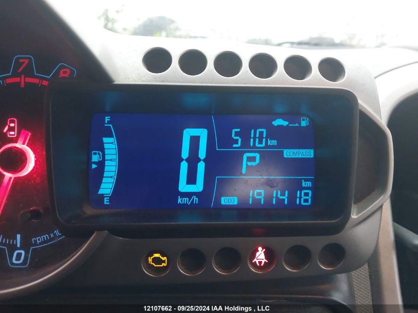 2012 Chevrolet Sonic VIN: 1G1JC5EH7C4207028 Lot: 12107662