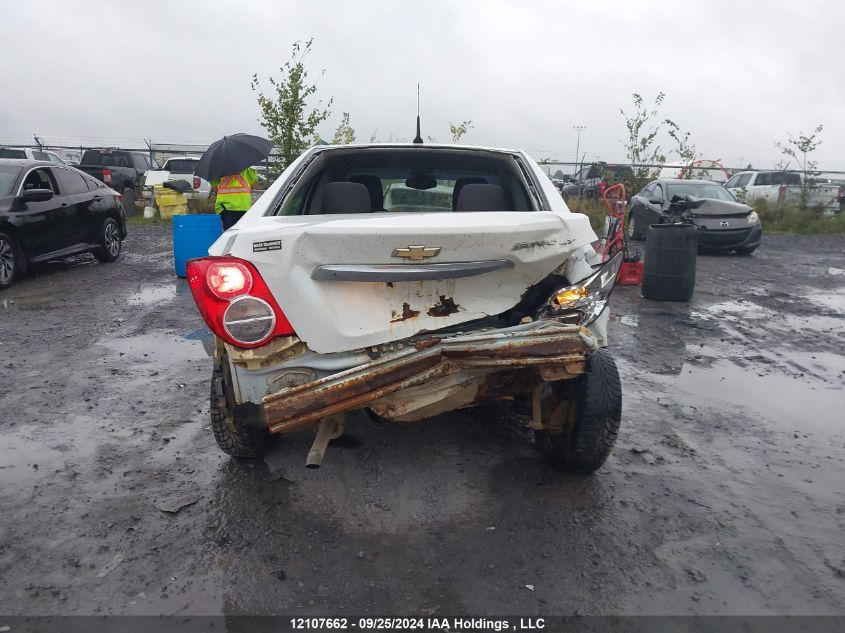 2012 Chevrolet Sonic VIN: 1G1JC5EH7C4207028 Lot: 12107662