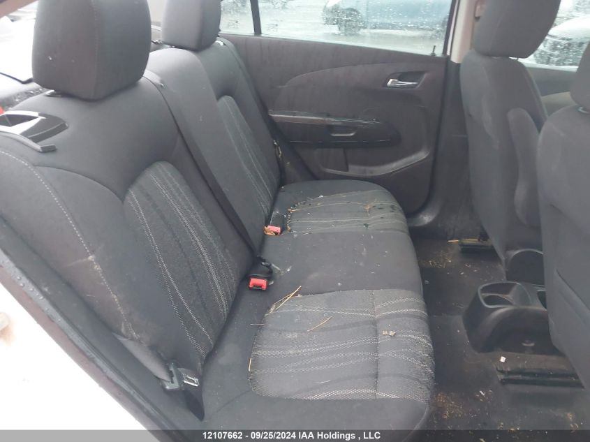 2012 Chevrolet Sonic VIN: 1G1JC5EH7C4207028 Lot: 12107662