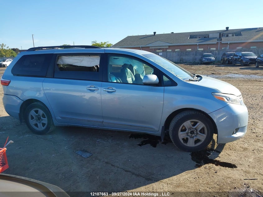 2015 Toyota Sienna Xle 7 Passenger VIN: 5TDDK3DC7FS099634 Lot: 12107663
