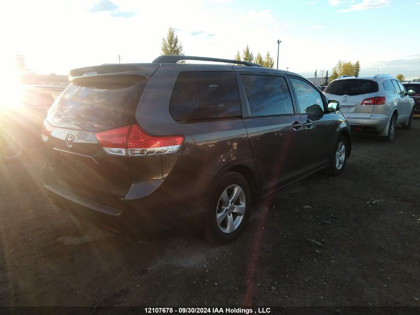 2012 Toyota Sienna Le VIN: 5TDKK3DC4CS209784 Lot: 12107678