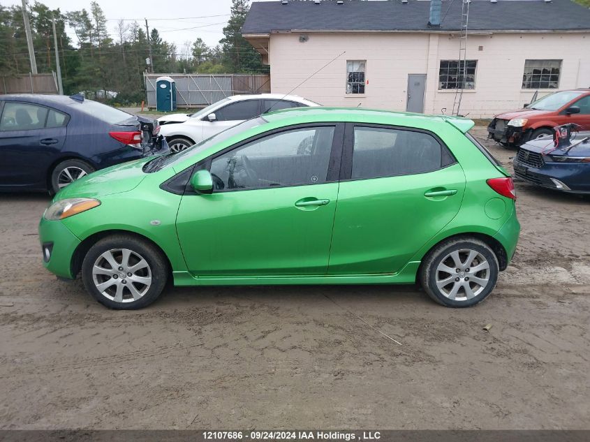 2011 Mazda Mazda2 VIN: JM1DE1HY1B0116491 Lot: 12107686