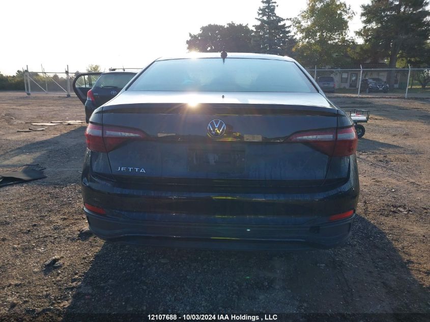 2022 Volkswagen Jetta VIN: 3VWSM7BU6NM018509 Lot: 12107688