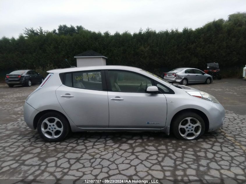 2012 Nissan Leaf Sv/Sl VIN: JN1AZ0CP4CT015013 Lot: 12107707