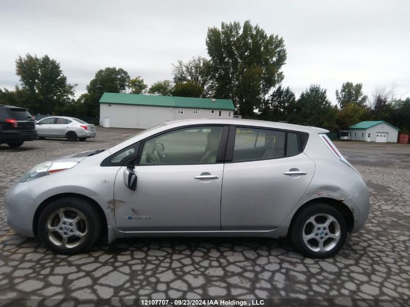 2012 Nissan Leaf Sv/Sl VIN: JN1AZ0CP4CT015013 Lot: 12107707