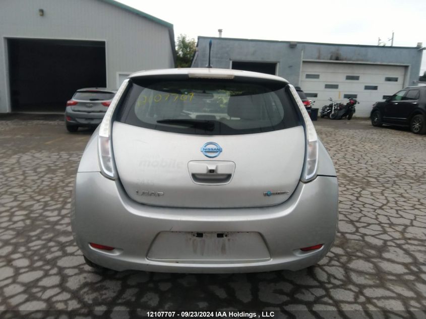 2012 Nissan Leaf Sv/Sl VIN: JN1AZ0CP4CT015013 Lot: 12107707