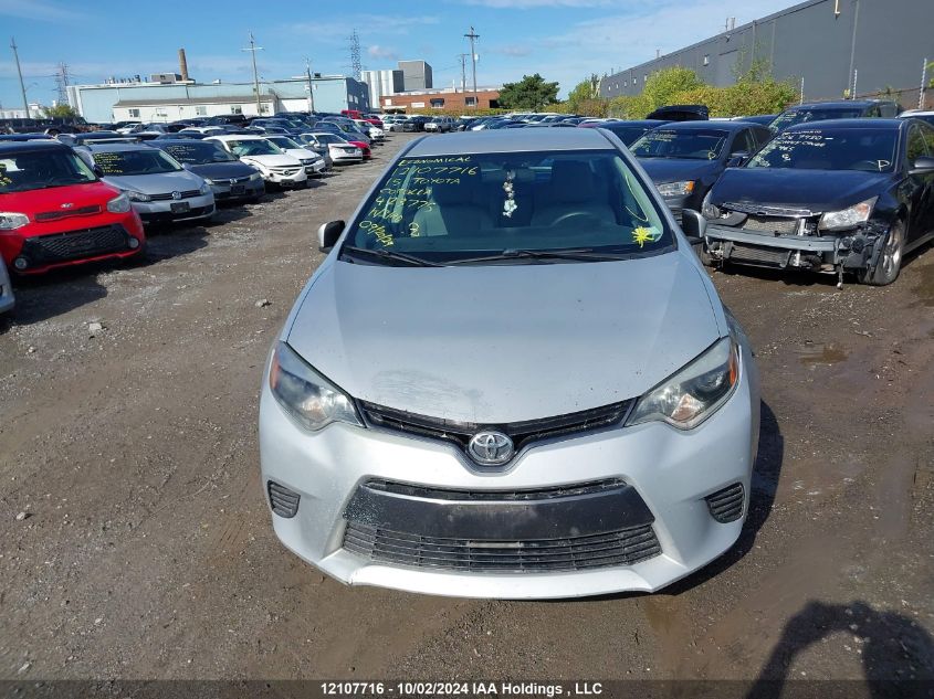 2015 Toyota Corolla Le VIN: 2T1BURHE2FC423775 Lot: 12107716