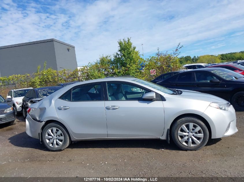 2015 Toyota Corolla Le VIN: 2T1BURHE2FC423775 Lot: 12107716