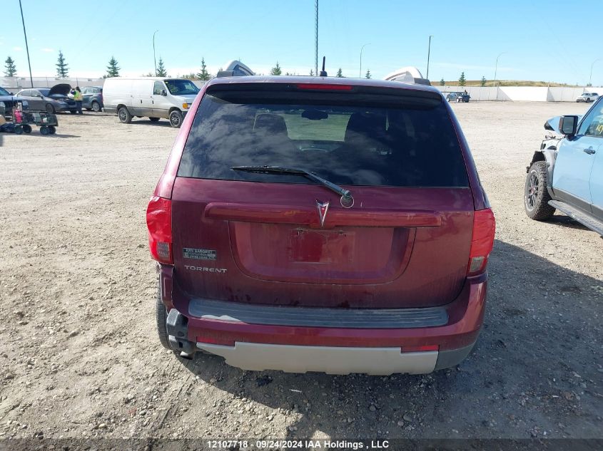 2009 Pontiac Torrent VIN: 2CKDL33F996218672 Lot: 12107718