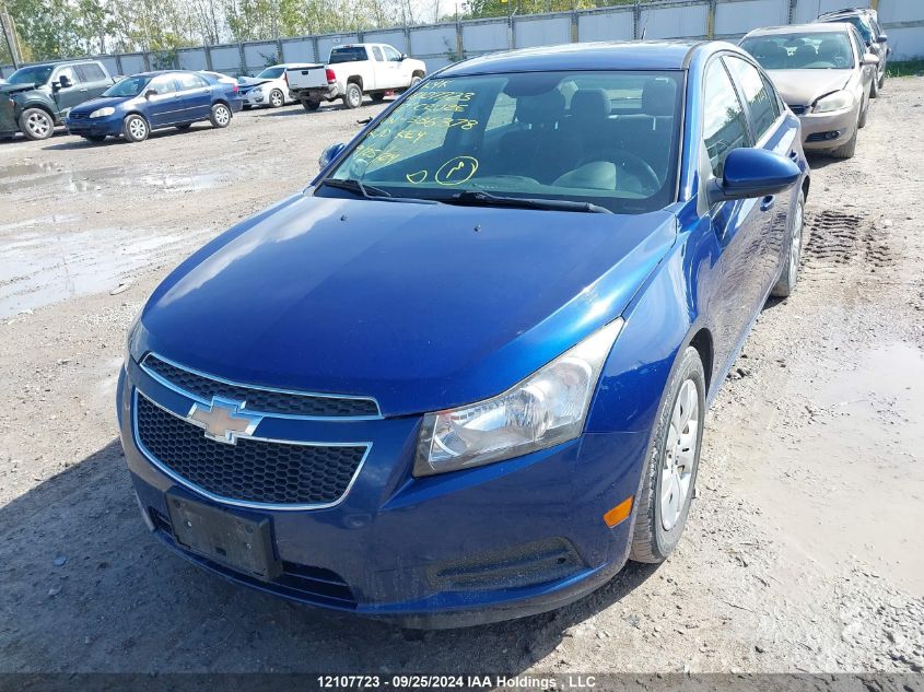 2012 Chevrolet Cruze Lt VIN: 1G1PF5SC6C7386378 Lot: 12107723