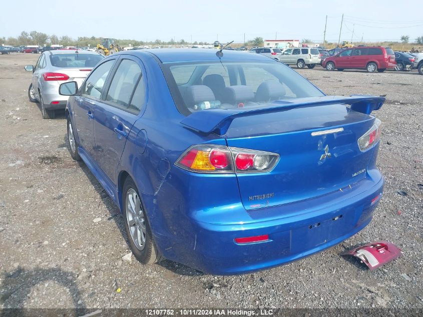 2011 Mitsubishi Lancer VIN: JA32U2FU1BU600331 Lot: 12107752