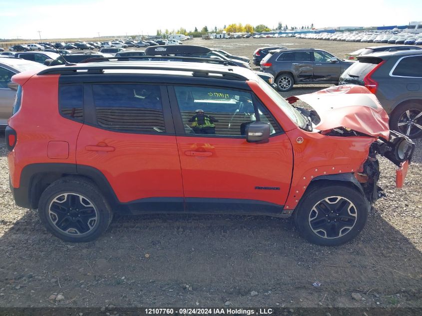 2016 Jeep Renegade Trailhawk VIN: ZACCJBCTXGPE09977 Lot: 12107760