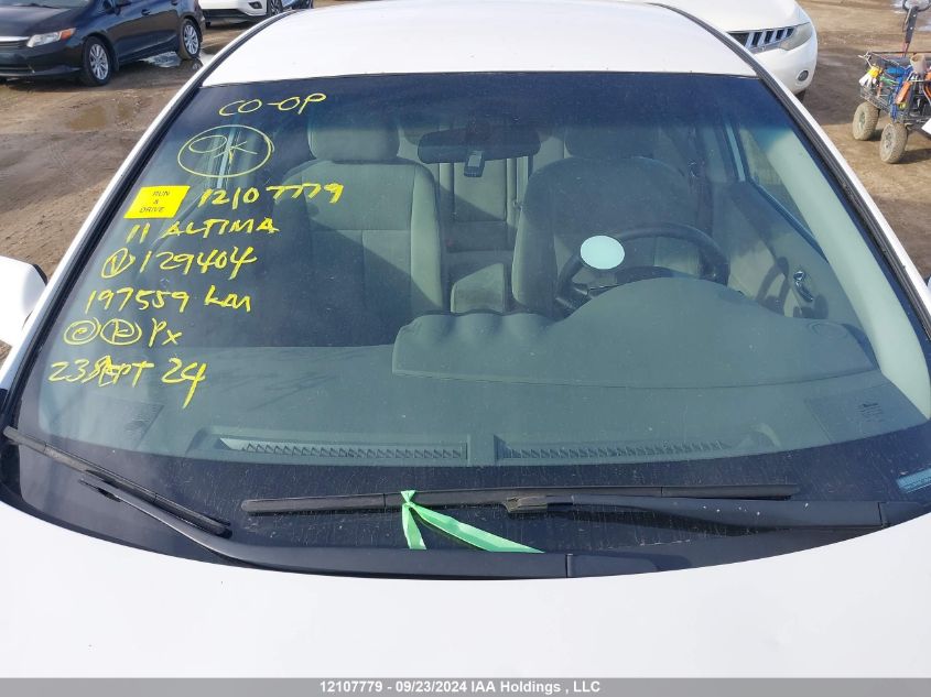 2011 Nissan Altima 2.5 VIN: 1N4AL2AP6BC129404 Lot: 12107779