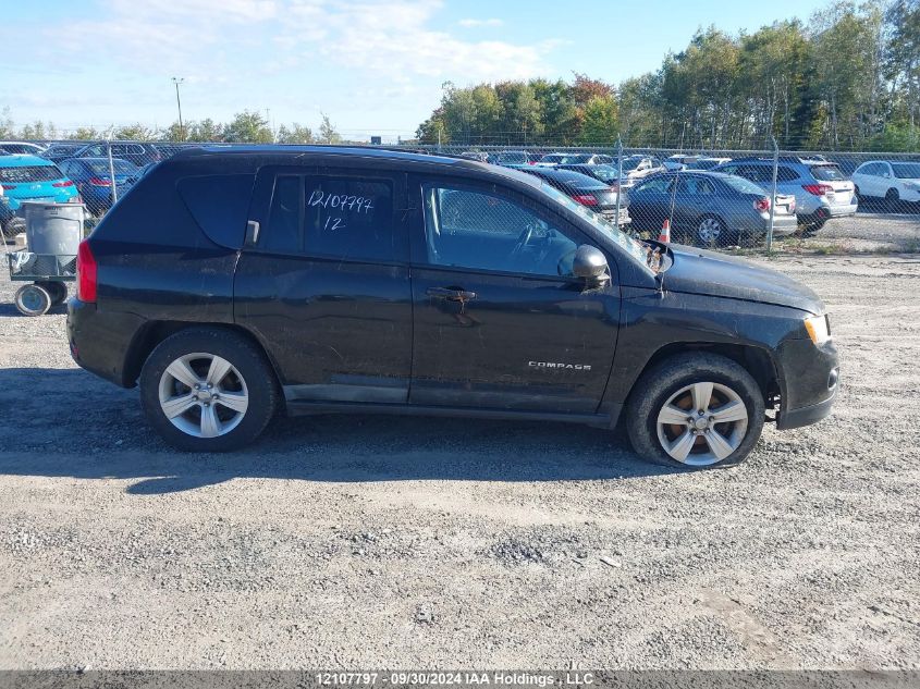 2012 Jeep Compass VIN: 1C4NJDABXCD511450 Lot: 12107797