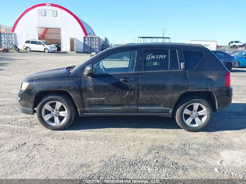 2012 Jeep Compass VIN: 1C4NJDABXCD511450 Lot: 12107797