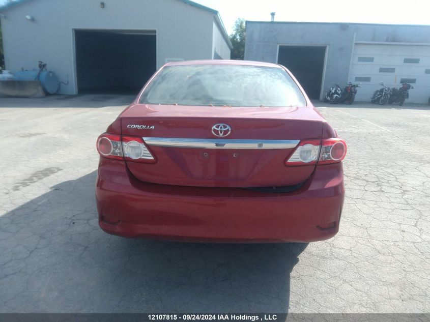 2011 Toyota Corolla S/Le VIN: 2T1BU4EE8BC580762 Lot: 12107815