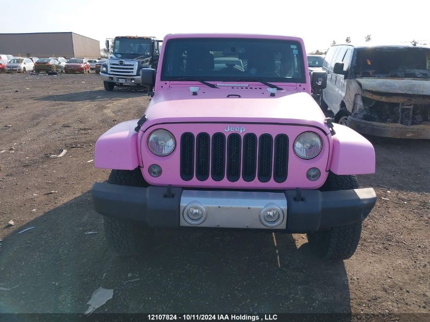 2014 Jeep Wrangler Unlimited Sahara VIN: 1C4BJWEG9EL233153 Lot: 12107824