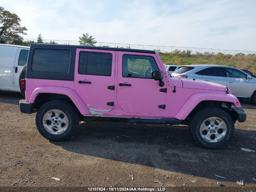 2014 Jeep Wrangler Unlimited Sahara VIN: 1C4BJWEG9EL233153 Lot: 12107824