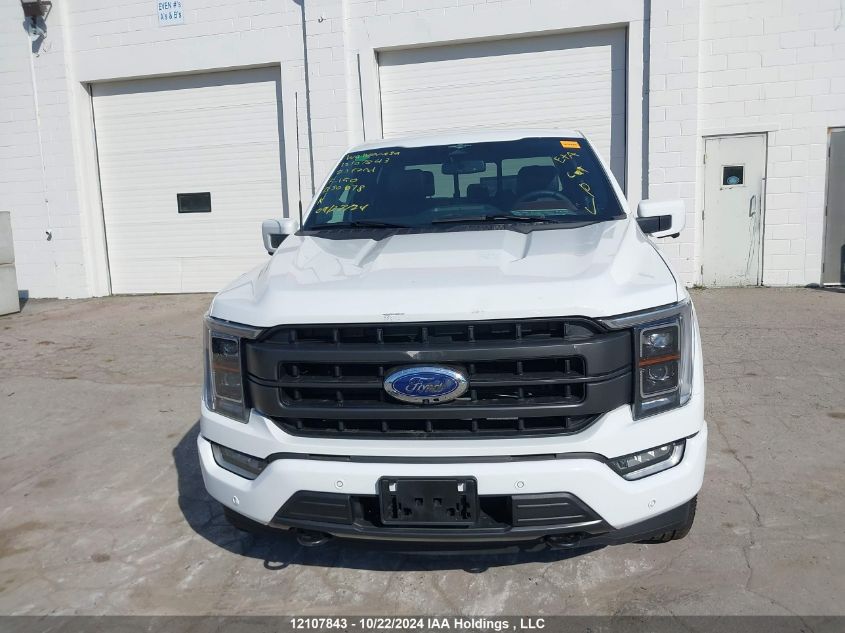 2023 Ford F-150 Lariat VIN: 1FTFW1ED5PFB30678 Lot: 12107843