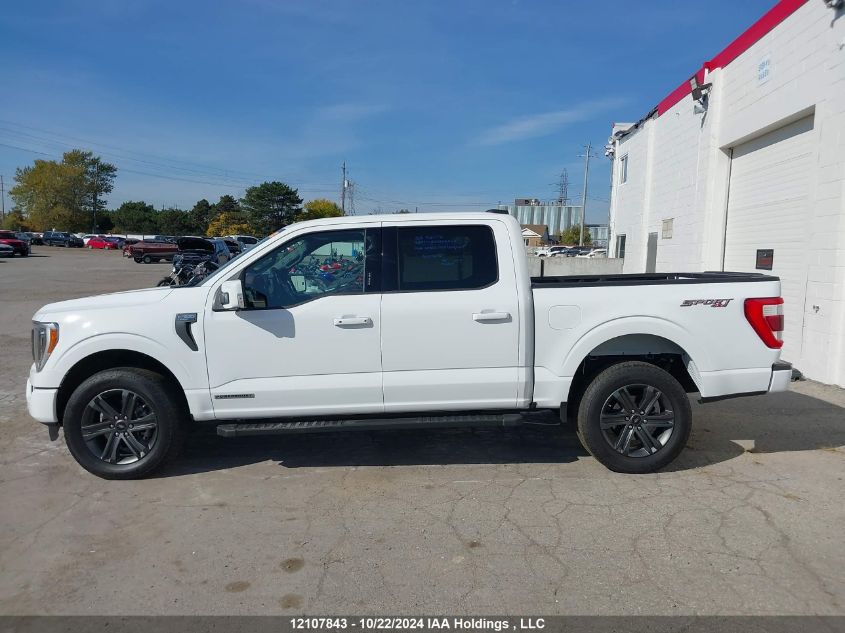 2023 Ford F-150 Lariat VIN: 1FTFW1ED5PFB30678 Lot: 12107843