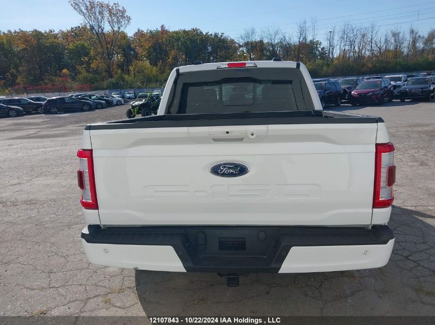 2023 Ford F-150 Lariat VIN: 1FTFW1ED5PFB30678 Lot: 12107843