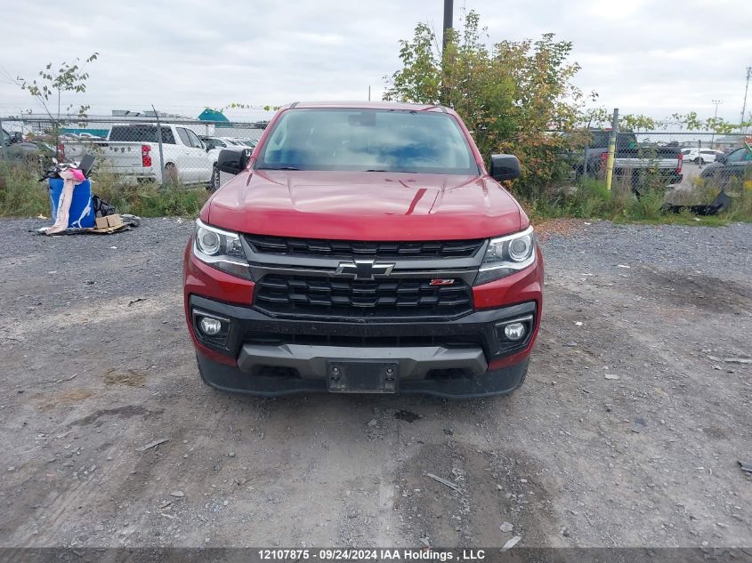 2021 Chevrolet Colorado Z71 VIN: 1GCGTDEN2M1260546 Lot: 12107875