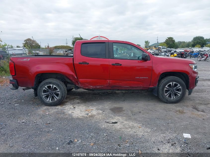 2021 Chevrolet Colorado Z71 VIN: 1GCGTDEN2M1260546 Lot: 12107875