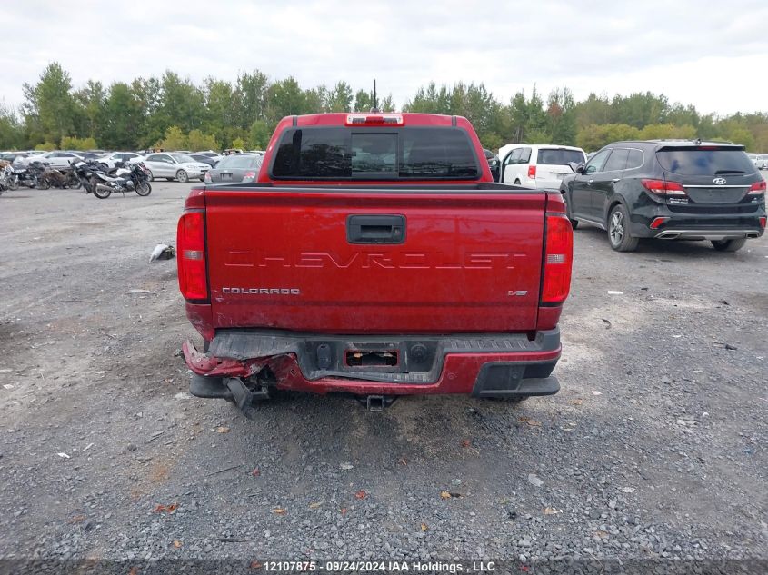 2021 Chevrolet Colorado Z71 VIN: 1GCGTDEN2M1260546 Lot: 12107875