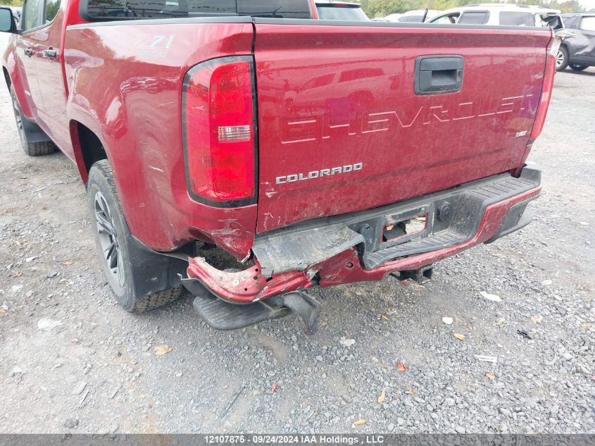 2021 Chevrolet Colorado Z71 VIN: 1GCGTDEN2M1260546 Lot: 12107875