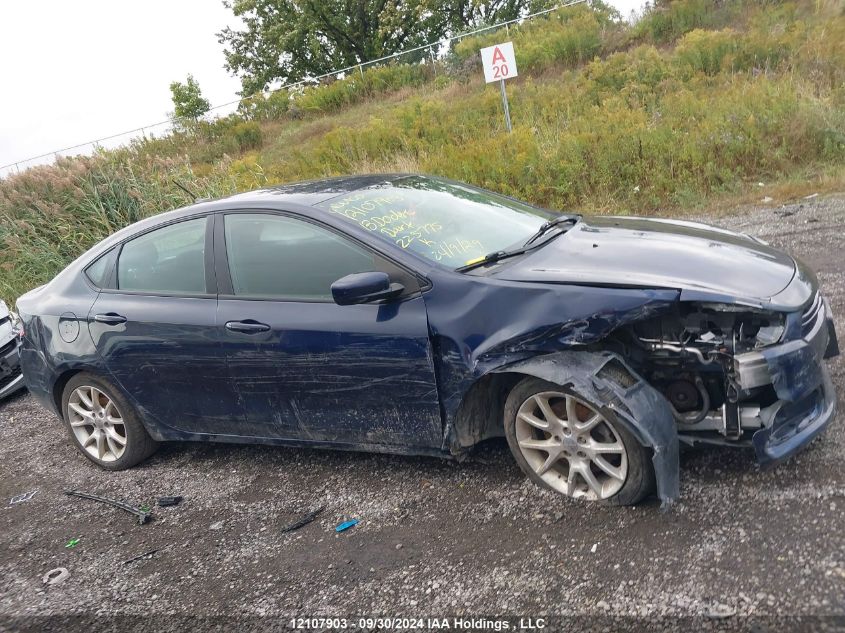 2013 Dodge Dart VIN: 1C3CDFBA2DD225775 Lot: 12107903