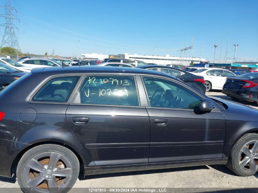 2009 Audi A3 VIN: WAUHF68P69A107239 Lot: 12107913