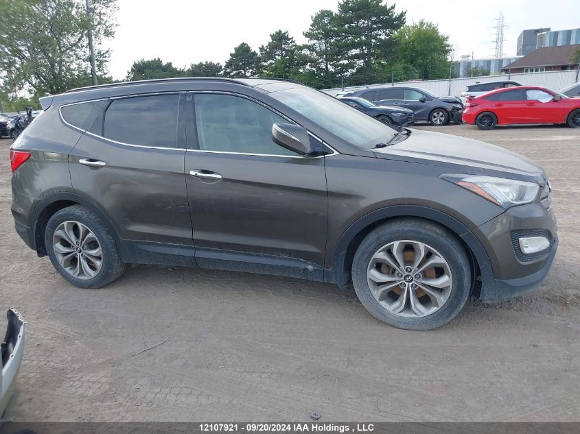 2014 Hyundai Santa Fe Sport 2.0T Se VIN: 5XYZUDLA9EG168776 Lot: 12107921