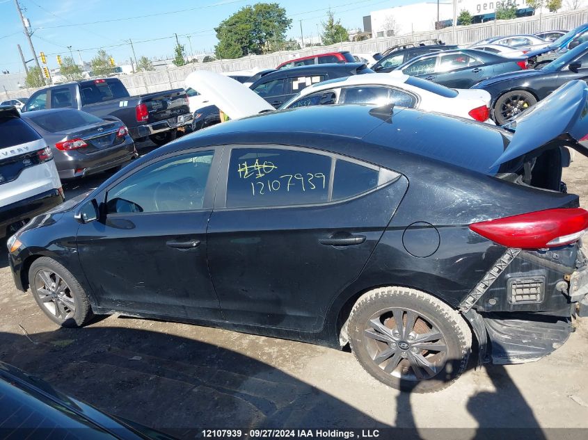 2018 Hyundai Elantra VIN: KMHD84LFXJU726293 Lot: 12107939