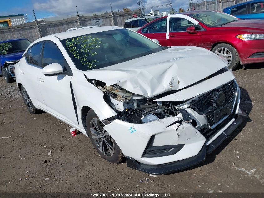 2020 Nissan Sentra VIN: 3N1AB8CV4LY235616 Lot: 12107959