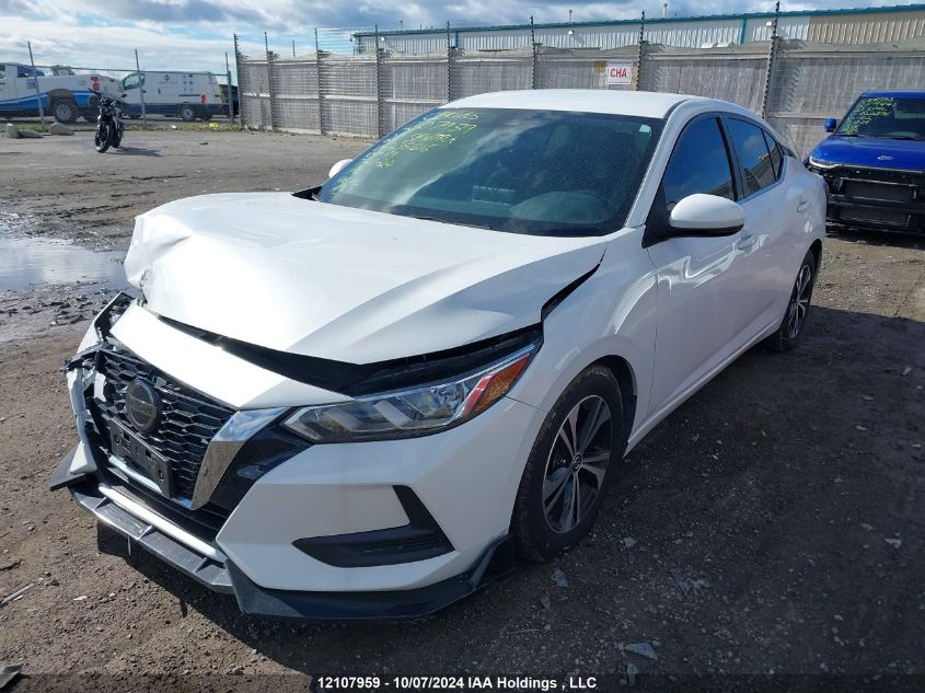 2020 Nissan Sentra VIN: 3N1AB8CV4LY235616 Lot: 12107959