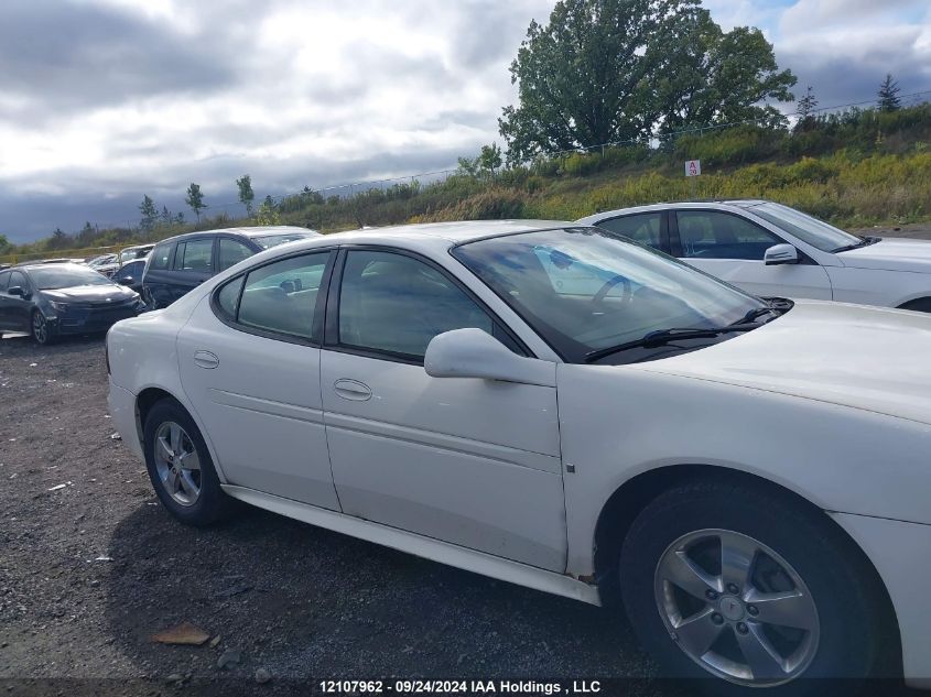 2007 Pontiac Grand Prix VIN: 2G2WP582071237437 Lot: 12107962