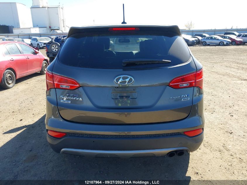 2013 Hyundai Santa Fe Sport VIN: 5XYZUDLA4DG104711 Lot: 12107964