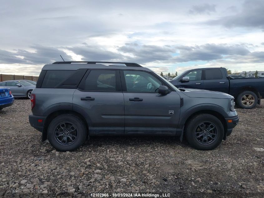 2021 Ford Bronco Sport Big Bend VIN: 3FMCR9B67MRA39114 Lot: 12107965