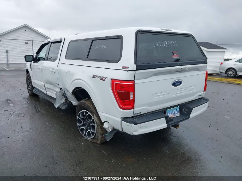 2022 Ford F-150 Xlt VIN: 1FTFW1E83NFA53681 Lot: 12107991