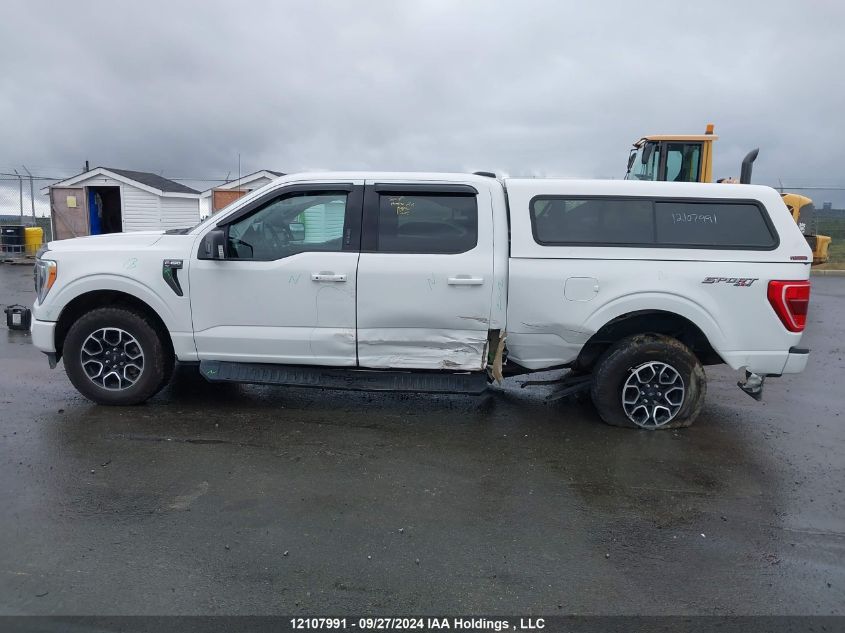 2022 Ford F-150 Xlt VIN: 1FTFW1E83NFA53681 Lot: 12107991