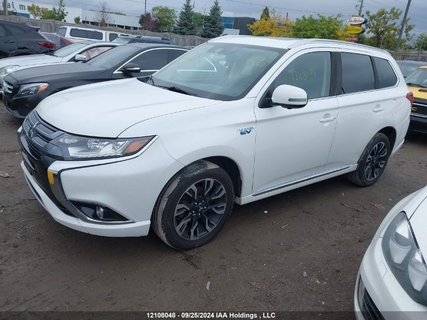 2018 Mitsubishi Outlander Se/Gt VIN: JA4J24A55JZ614677 Lot: 12108048